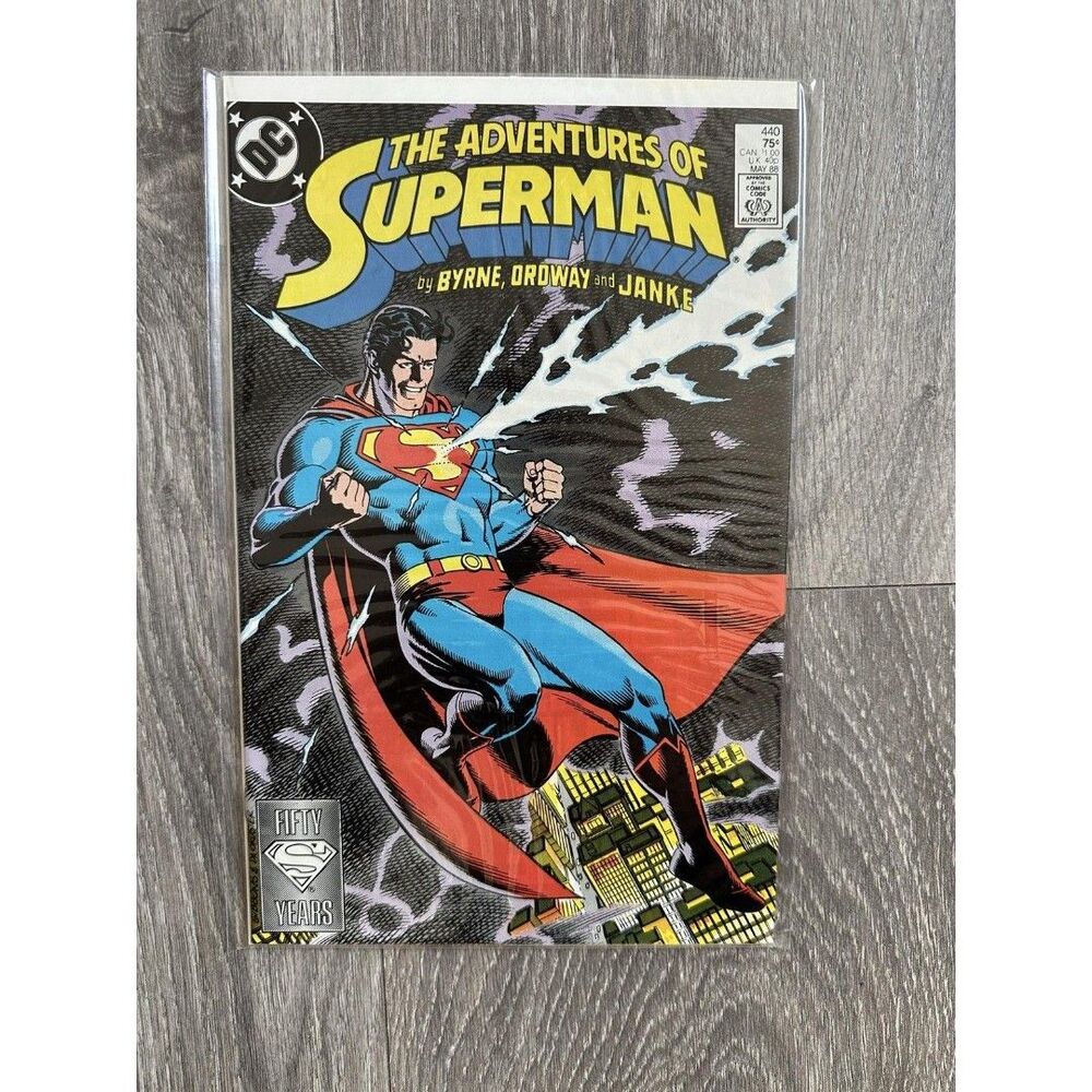 DC Adventures Of Superman #440 Single Issue Comic 1988 Batman Superman Color